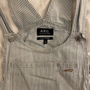 APC stripped over-all jumper